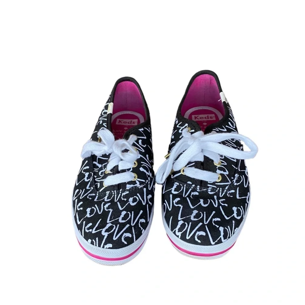 Kate Spade New York KEDS Sneakers Love black/white size 6